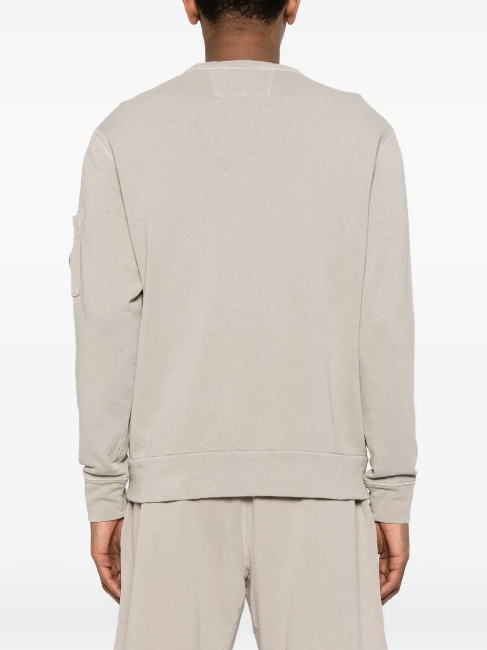 C.P. Company Malfile sweater met lenszak Beige