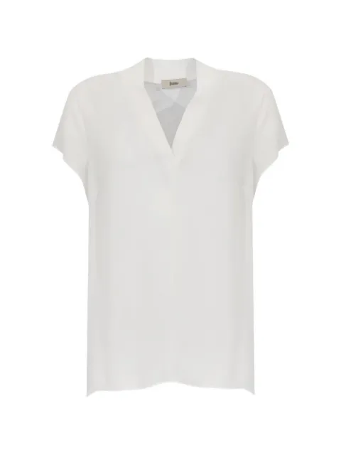 Herno V-neck short-sleeve blouse