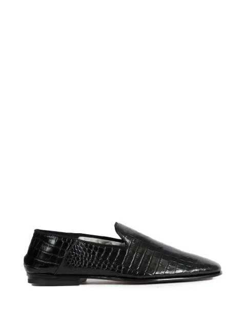 TOM FORD printed steven loafers