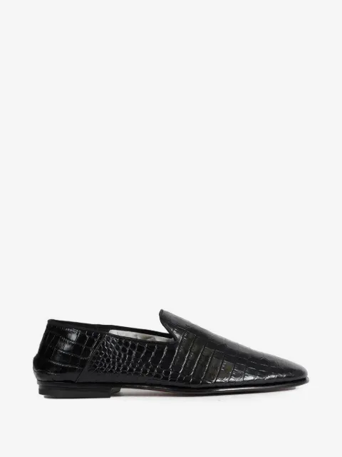 TOM FORD printed steven loafers