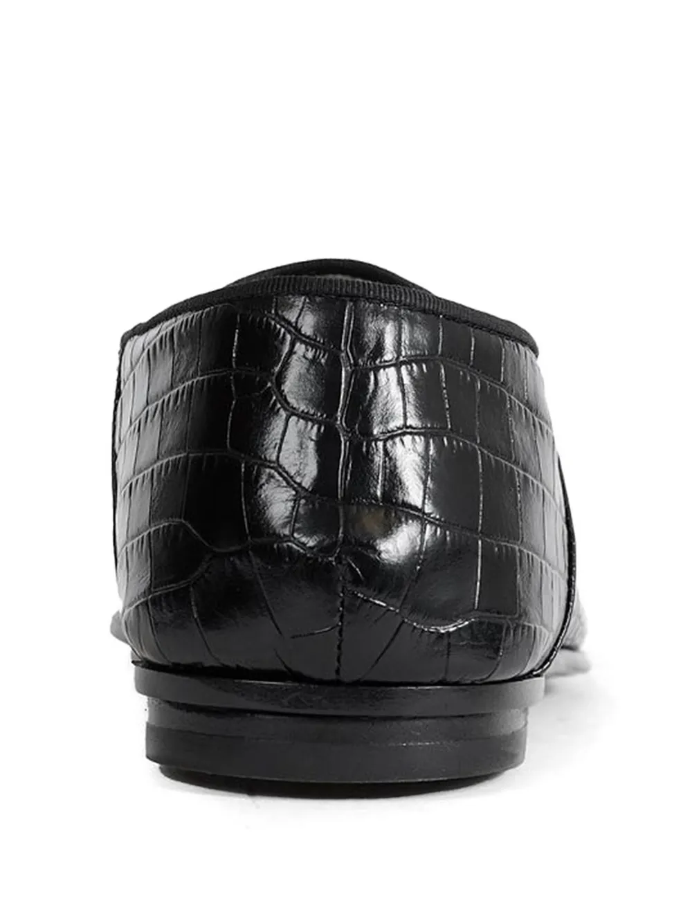 TOM FORD Steven loafers met print Zwart