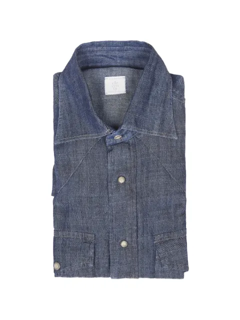 Eleventy pocket buttoned shirt