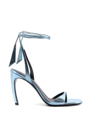 DSQUARED2 オープントゥ サンダル | ブルー | FARFETCH JP