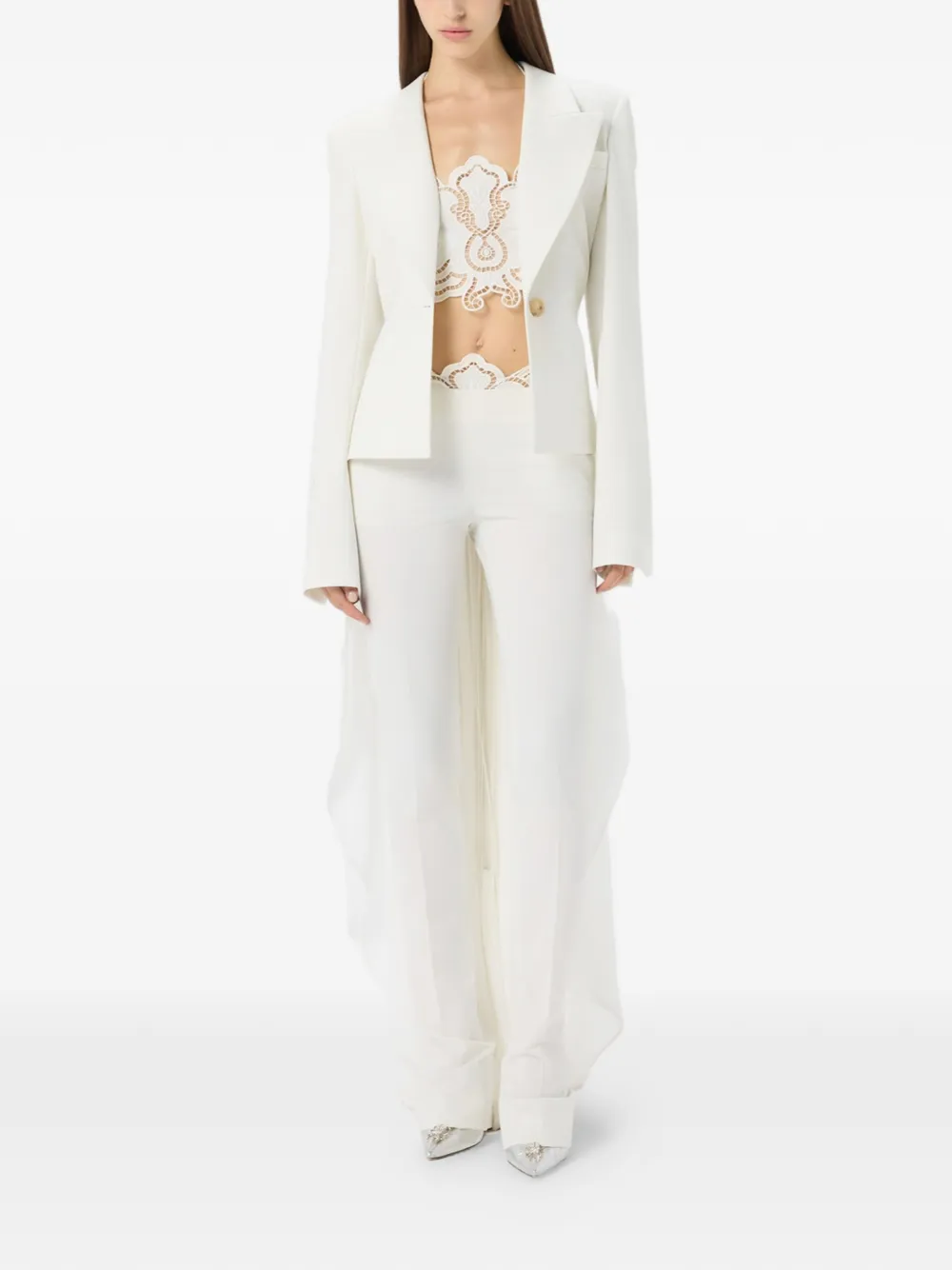 Blumarine Tanktop met halternek Wit