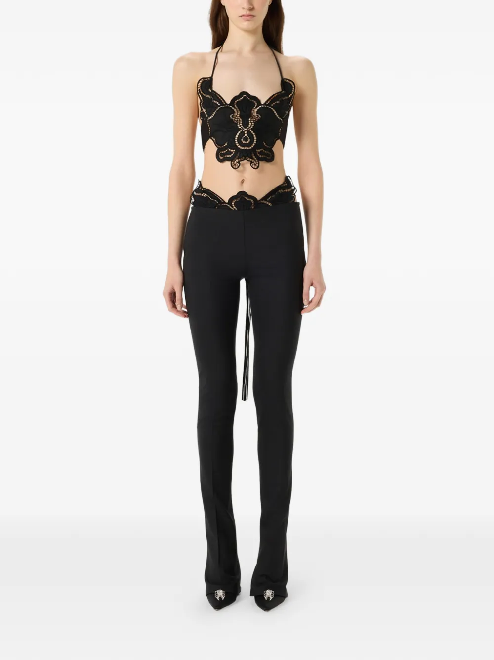 Blumarine Tanktop met halternek Zwart