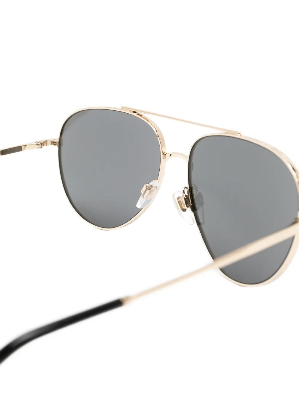 Burberry Eyewear Zonnebril met piloten montuur Goud
