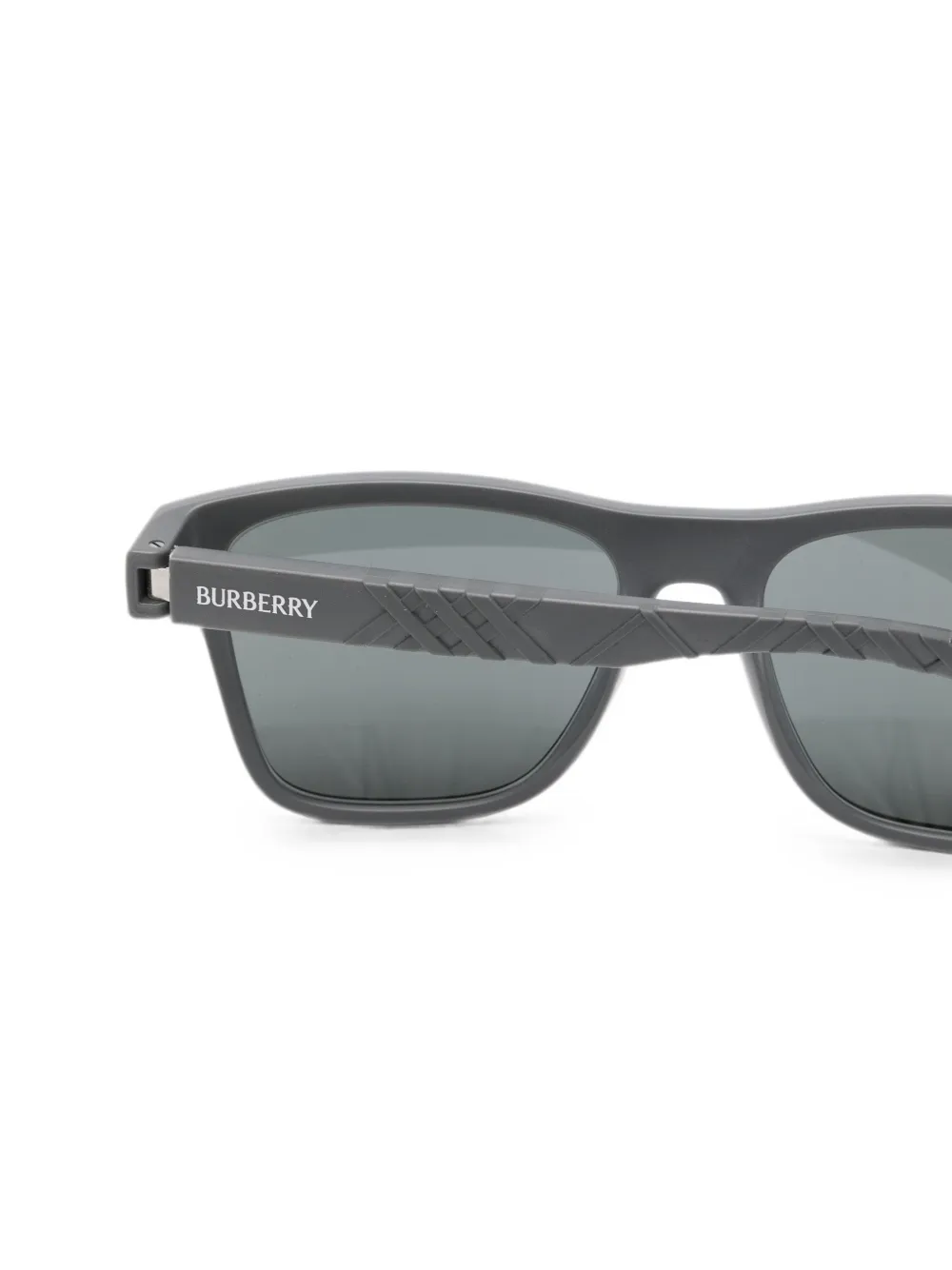 Burberry Eyewear Zonnebril met vierkant montuur Grijs