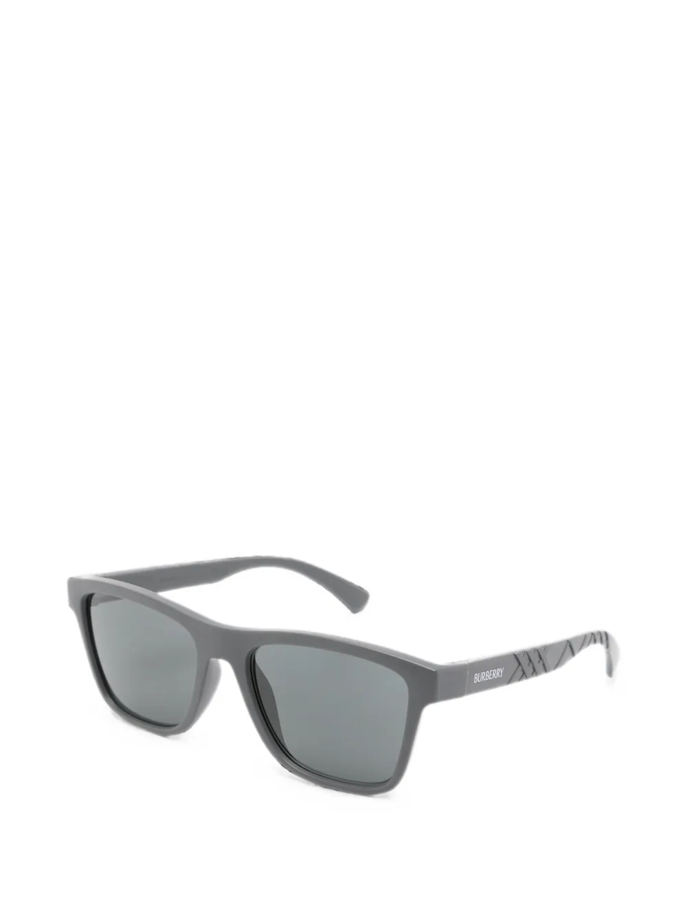 Burberry Eyewear Zonnebril met vierkant montuur Grijs