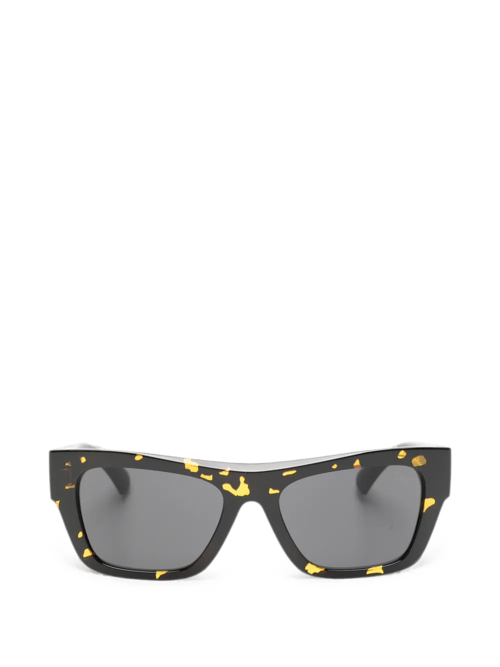 Burberry Eyewear tortoiseshell-effect square-frame sunglasses - Marrone