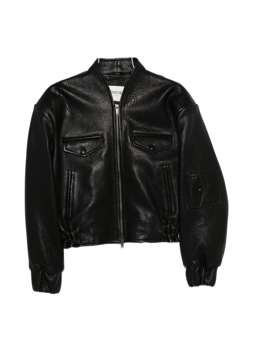 ducie DUCIE FRANKIE LEATHER JACKET - Schwarz
