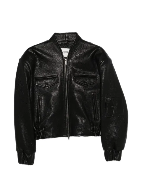 ducie Frankie pebbled leather jacket