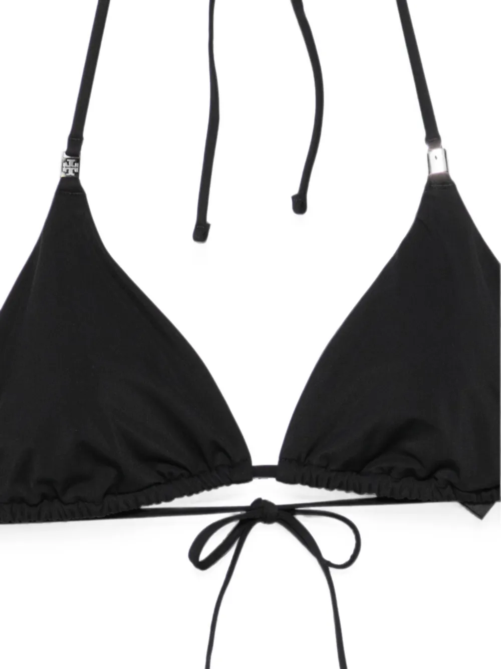 Tory Burch Solid bikinitop Zwart