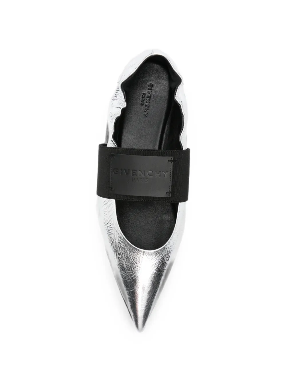 Givenchy Crush ballerina's met logopatch Grijs