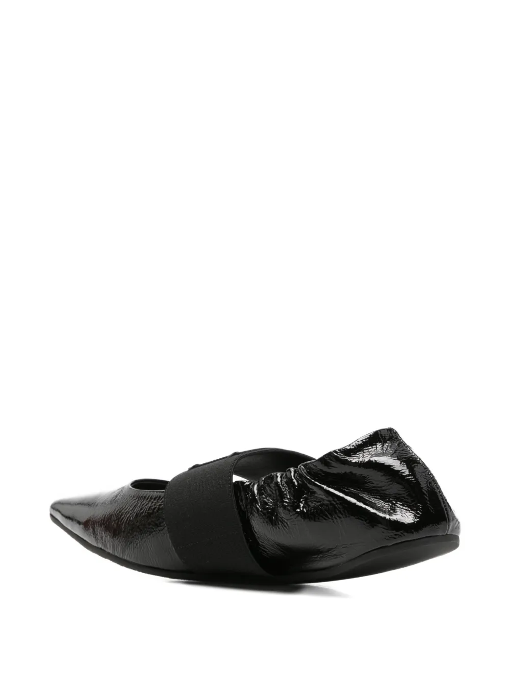 Givenchy Crush pointed-toe ballet flats Zwart