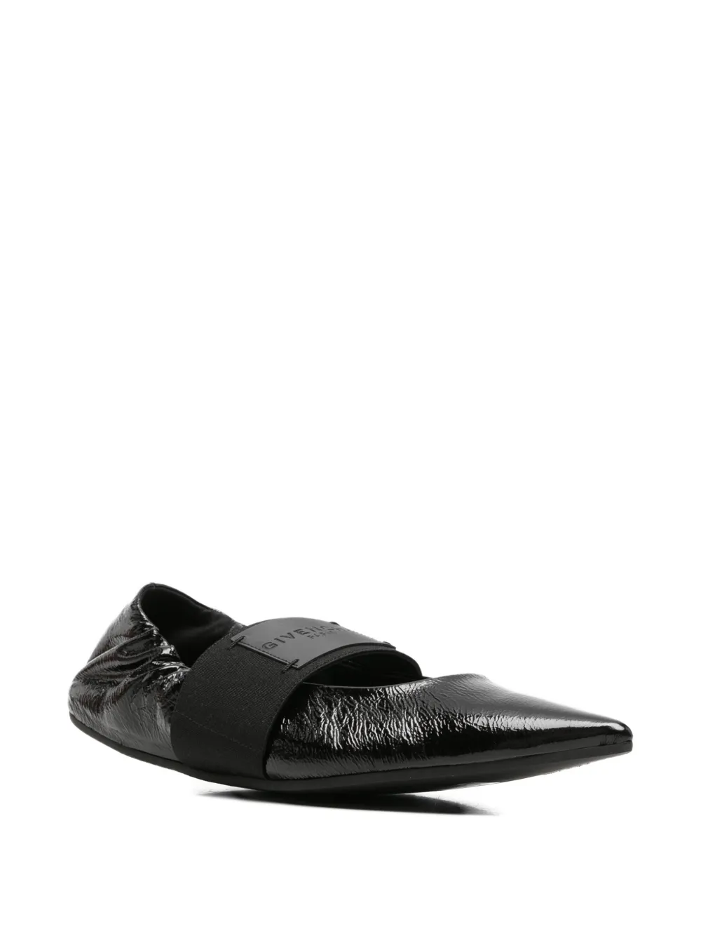 Givenchy Crush pointed-toe ballet flats Zwart