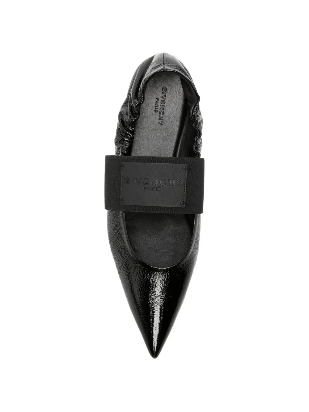 Givenchy Crush pointed-toe ballet flats Zwart