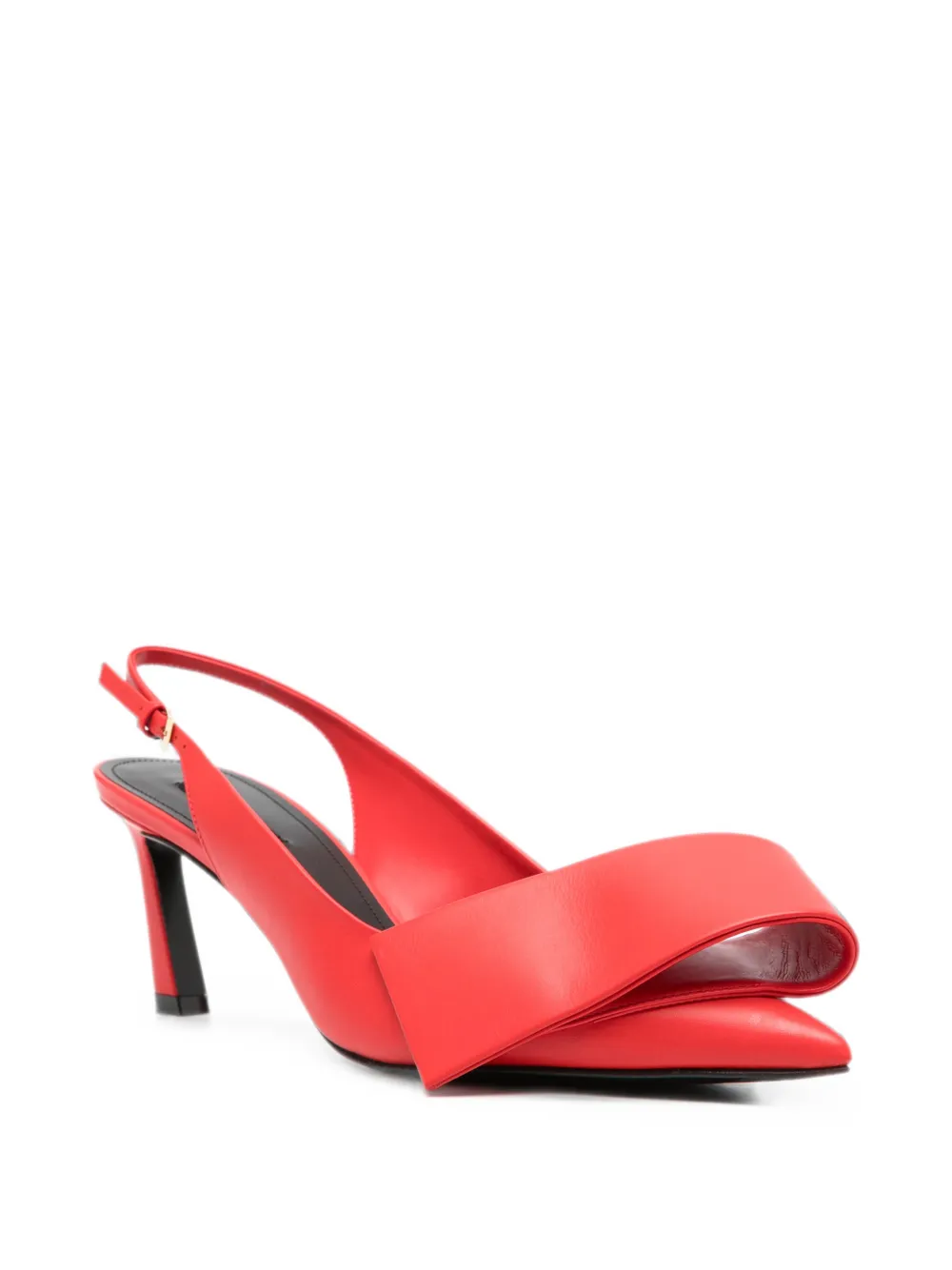 Givenchy twisted-ribbon slingback pumps Rood