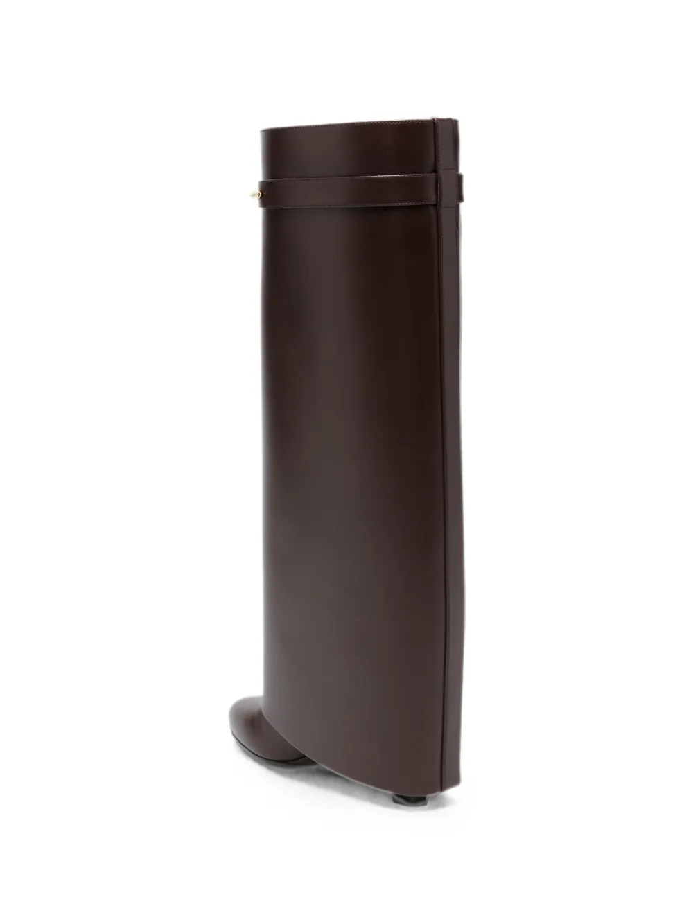 Givenchy Shark Pinch leren knielaarzen Bruin
