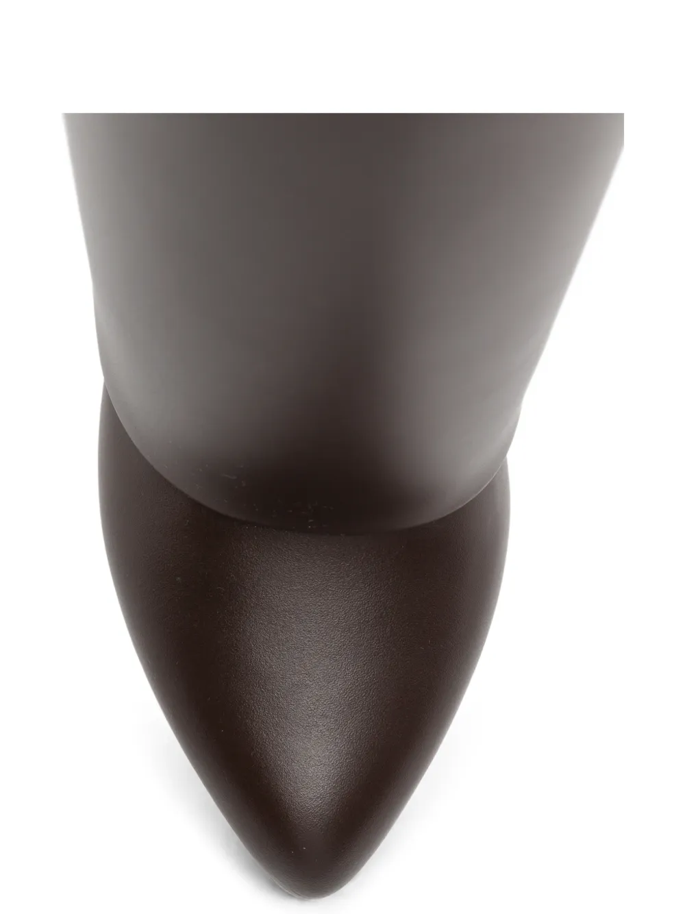 Givenchy Shark Pinch leren knielaarzen Bruin