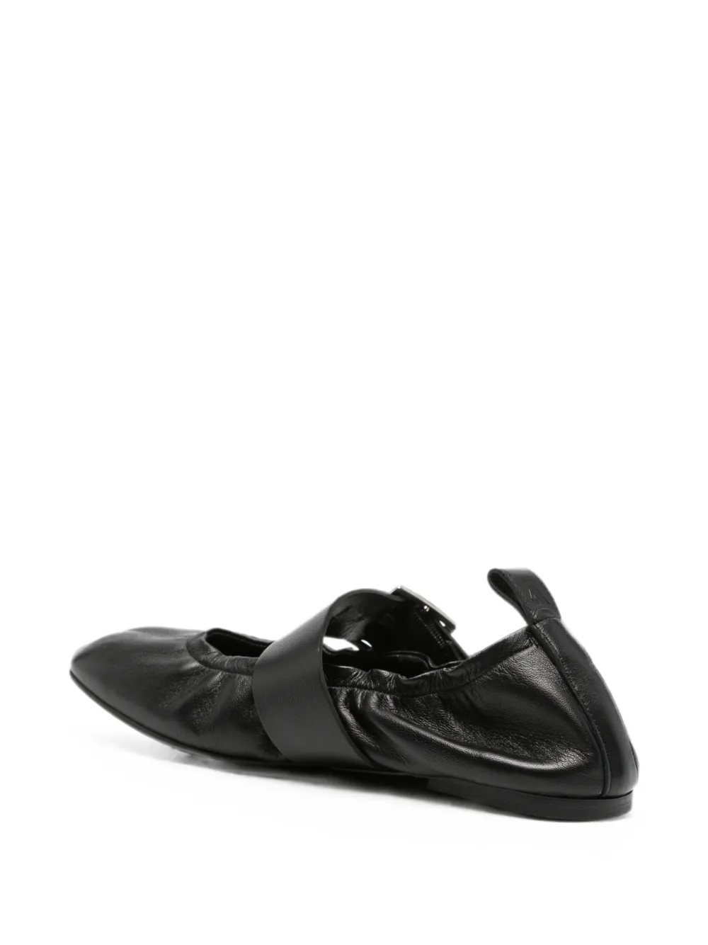 ALOHAS Sarea ballerina's met gespbandje Zwart