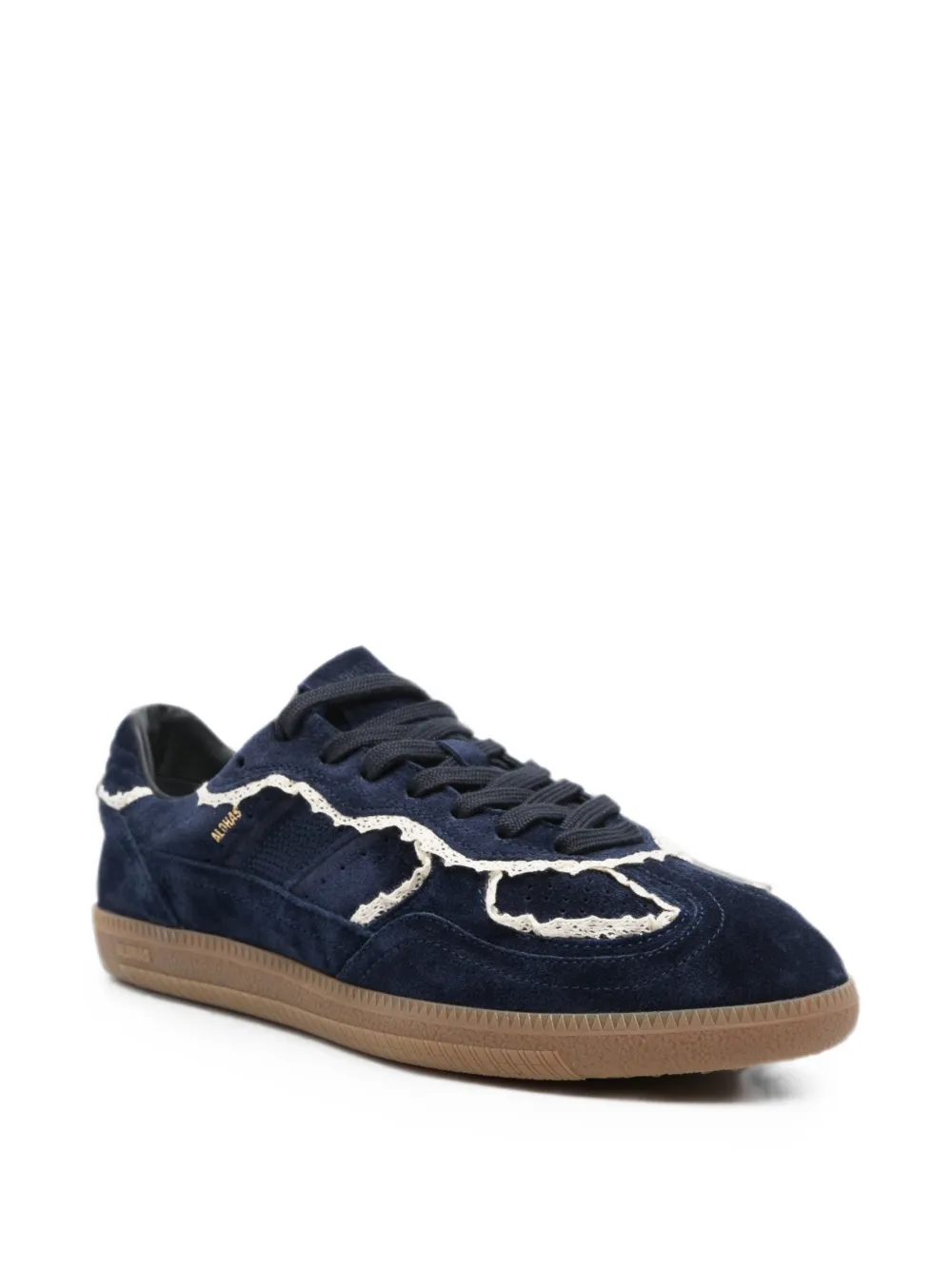 ALOHAS TB490 sneakers met gehaakte afwerking Blauw