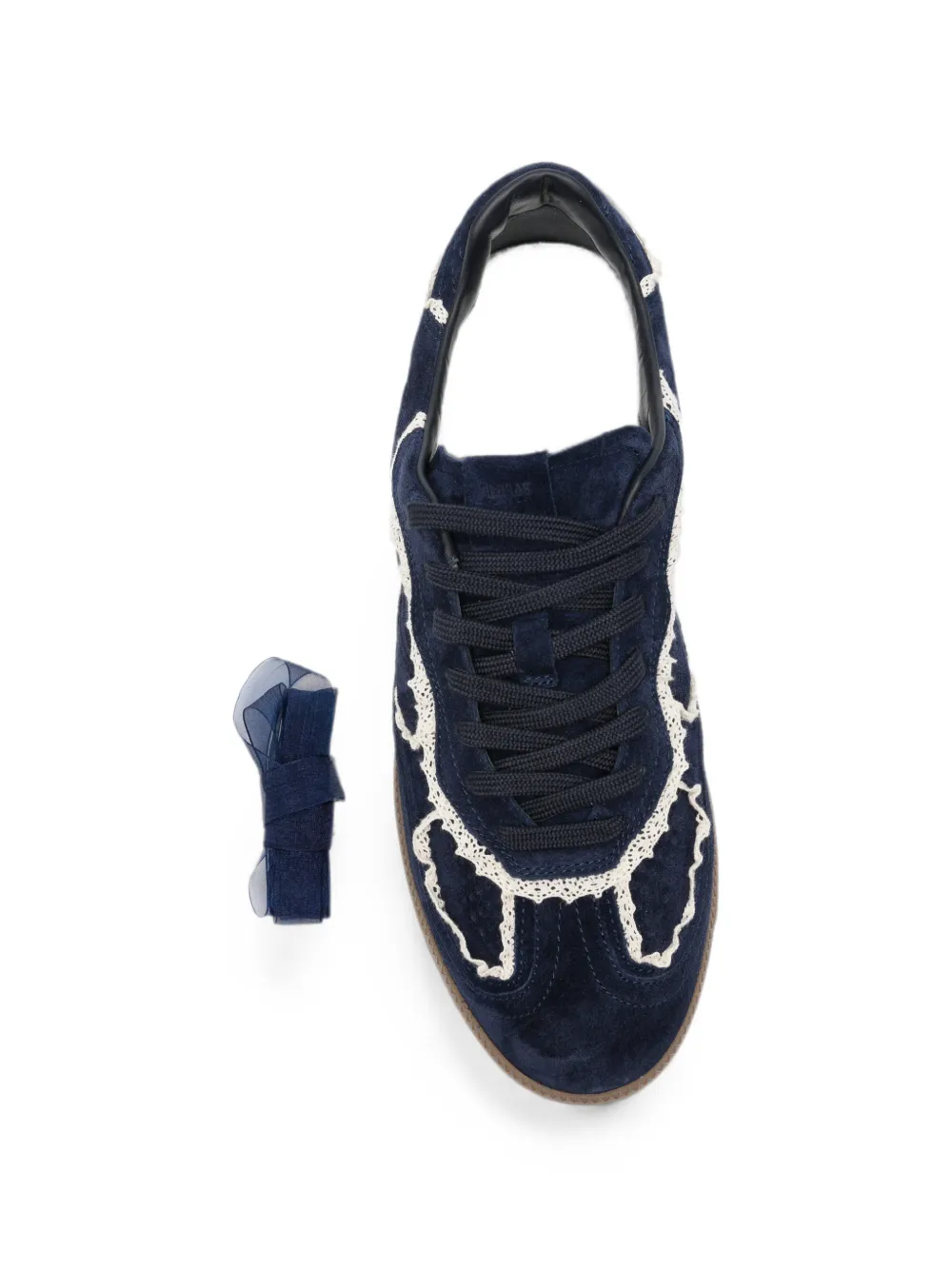 ALOHAS TB490 sneakers met gehaakte afwerking Blauw