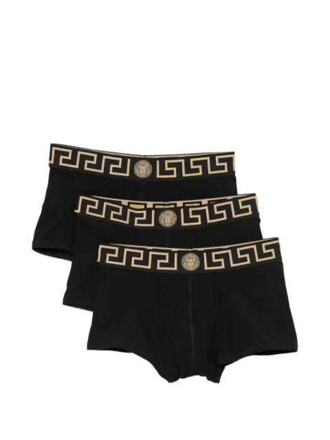Versace logo-detail boxers (set of three)