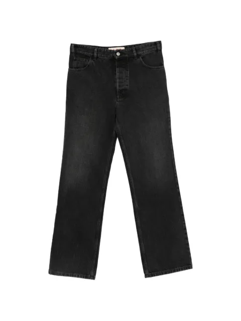 Marni belt-loop patch-pocket jeans