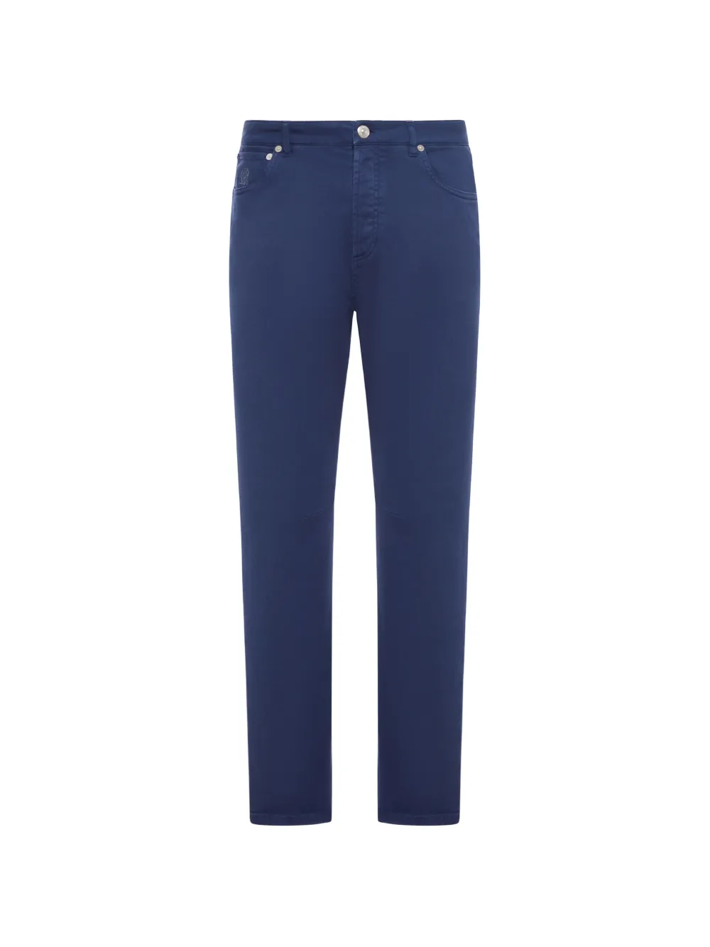Brunello Cucinelli five-pocket trousers - Blu