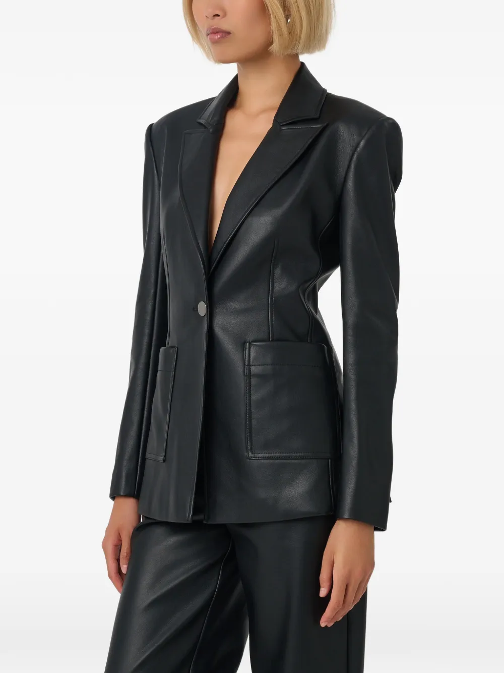  Toccin Rory Single Button Blazer - Black 