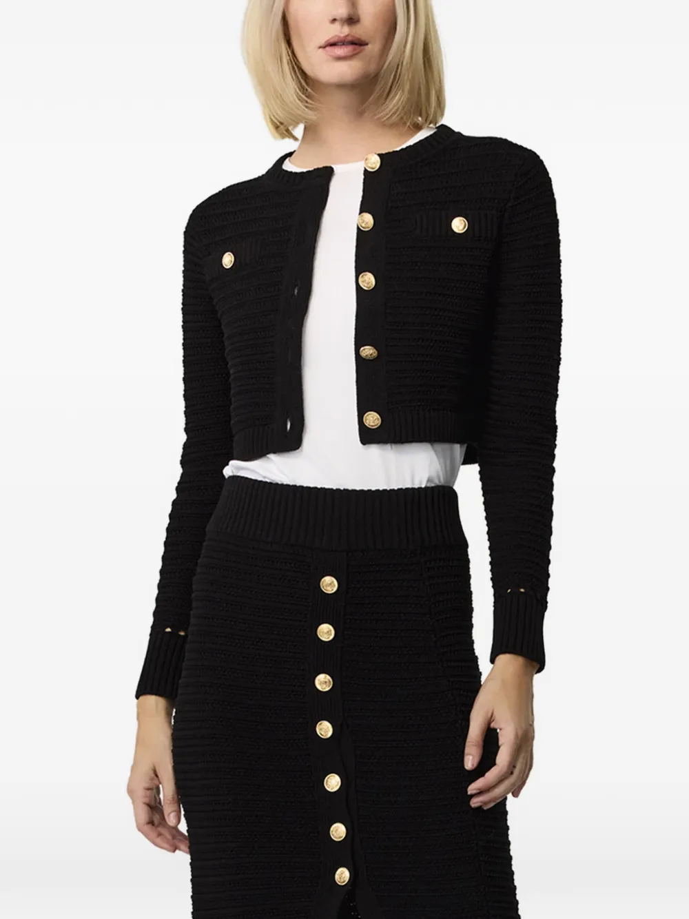 Toccin Miller pointelle miller cardigan - Nero