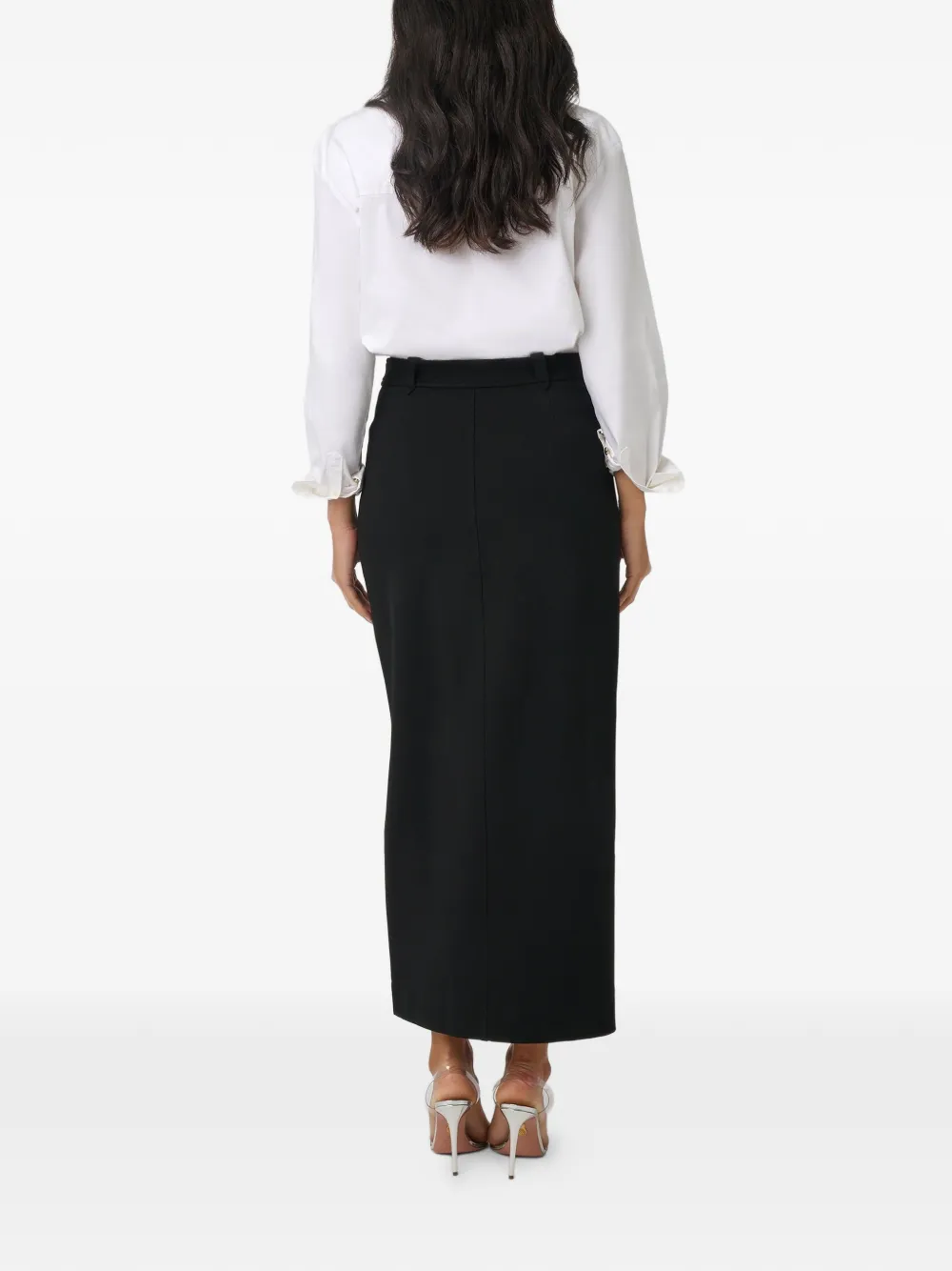  Toccin Meg Slit Midi Skirt - Black 