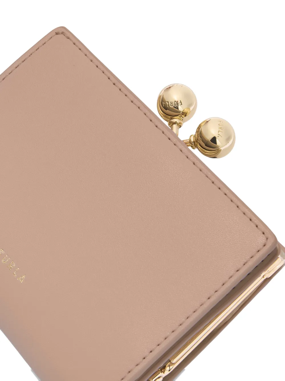 Furla Portemonnee met stippen Roze