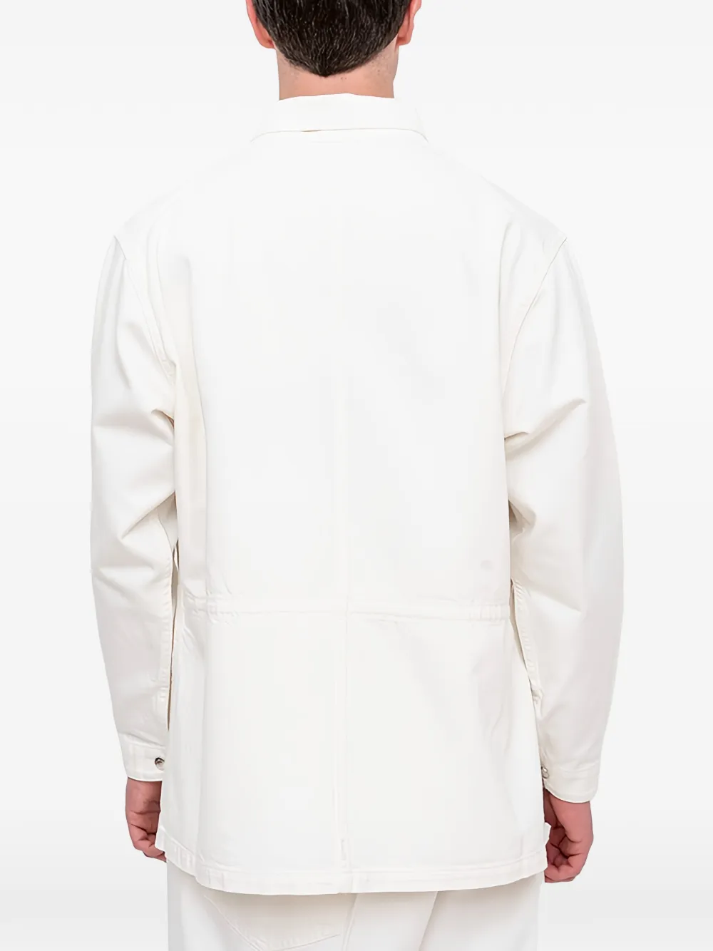 Setchu Button-up shirtjack Beige