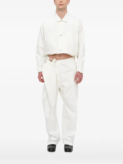 Setchu button-up shirt jacket
