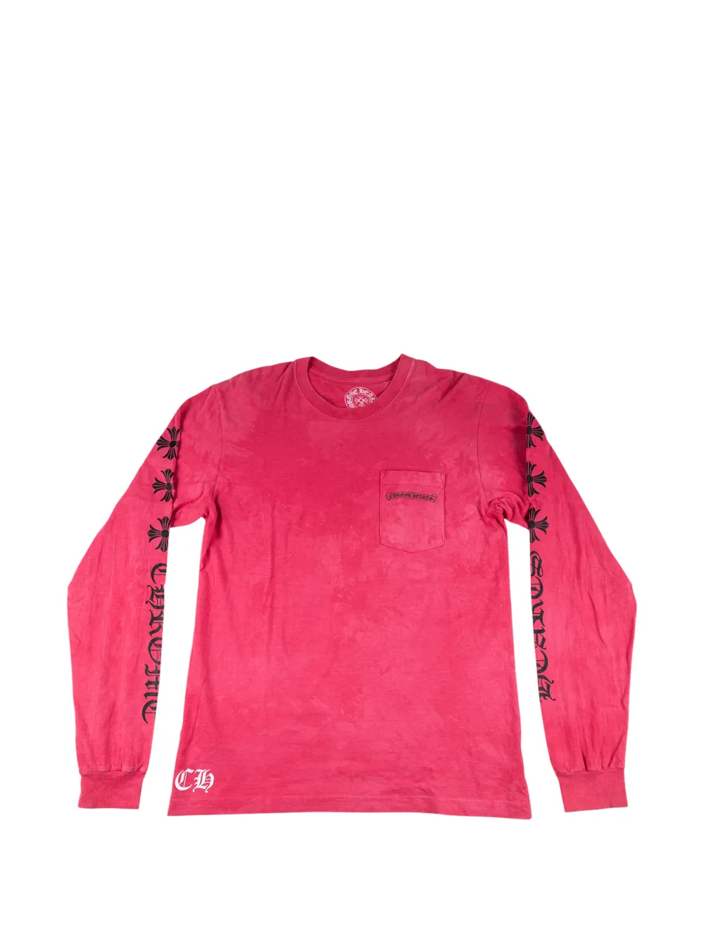 Chrome Hearts Plus tie-dye T-shirt - Rosa