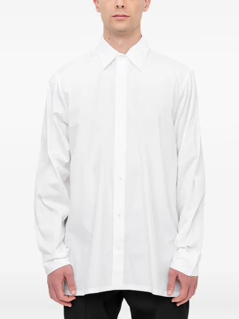 Setchu button-up cotton shirt