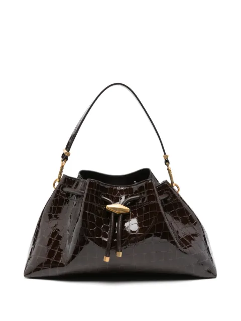 Jimmy Choo medium Cinch leather tote bag