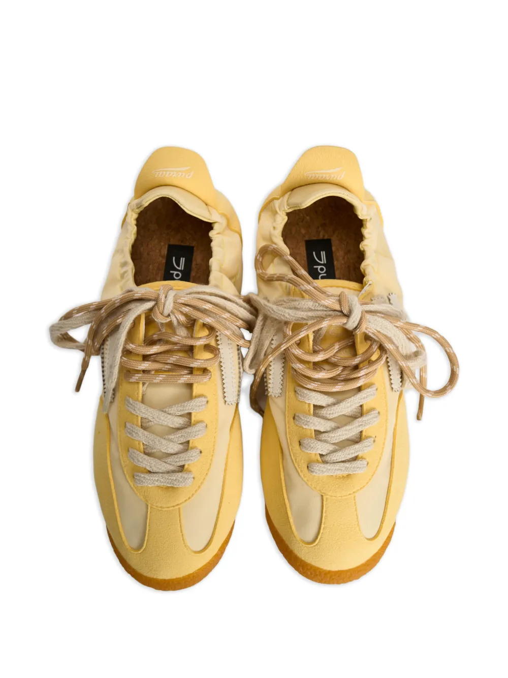 Puraai Panther sneakers Geel