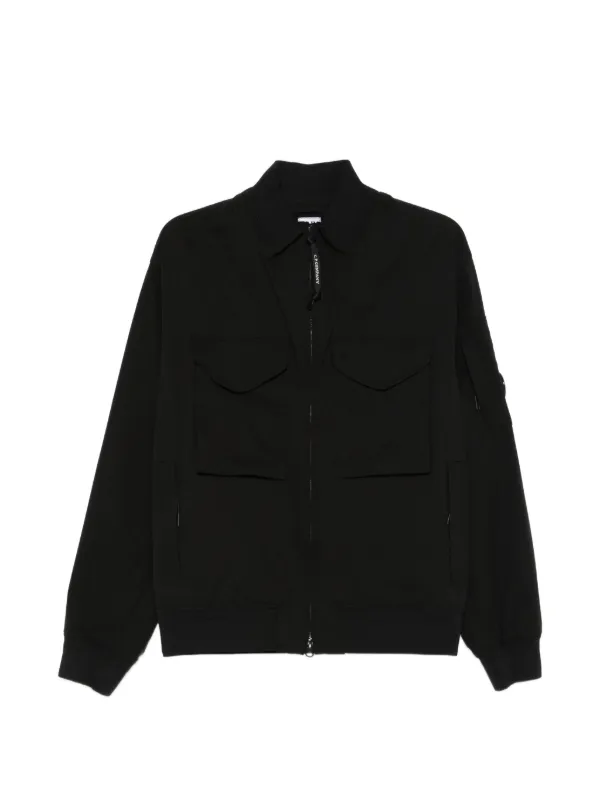 C.P. Company Pro-tek Bomber Lens Jacket in Black