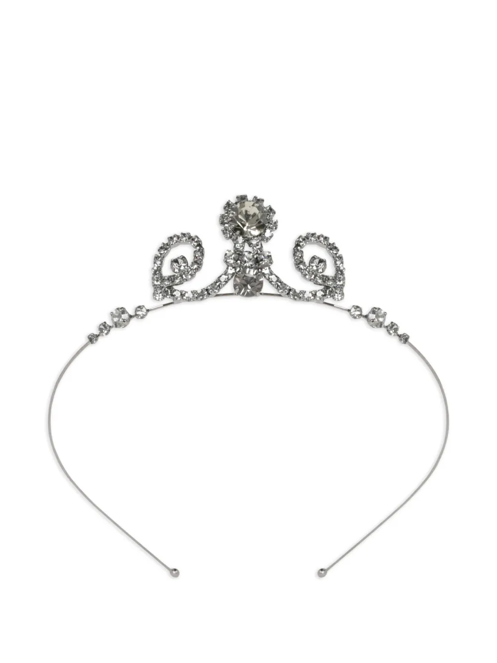 Jennifer Behr x Julia Hobbs Julia diamante tiara - Argento