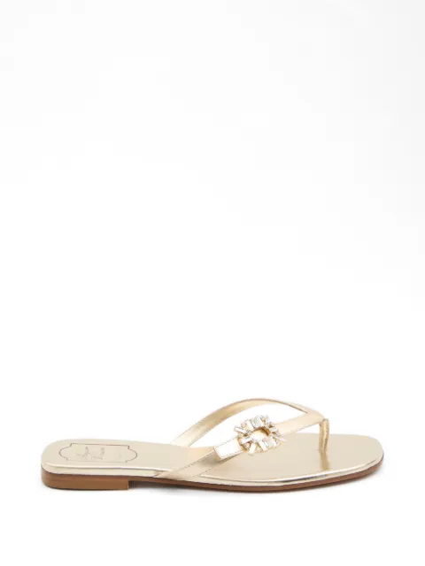 Roger Vivier sandalias con detalles de cristal