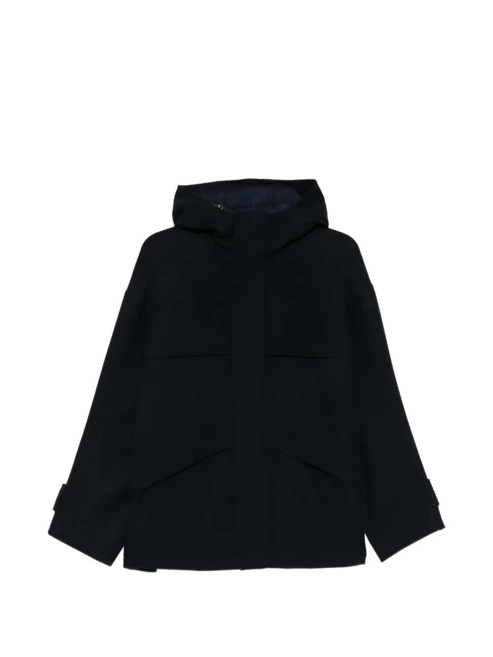 Carven Giacca con cappuccio - Blu