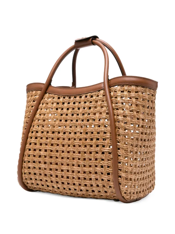 Max Maraトートバッグ Max Mara Woven Tote Bag | Neutrals | FARFETCH ZA