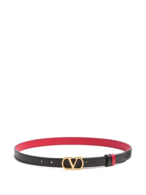 Valentino Garavani Vロゴ リバーシブル ベルト | ブラック | FARFETCH JP