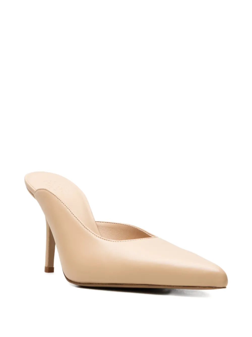 GIABORGHINI Pumps met puntige neus Beige