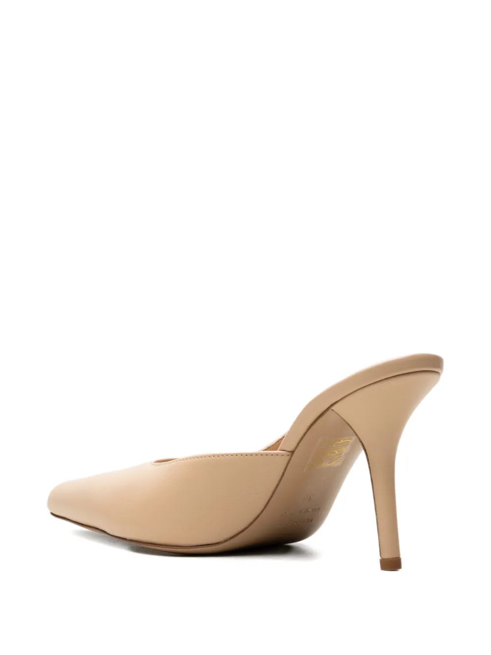 GIABORGHINI Pumps met puntige neus Beige