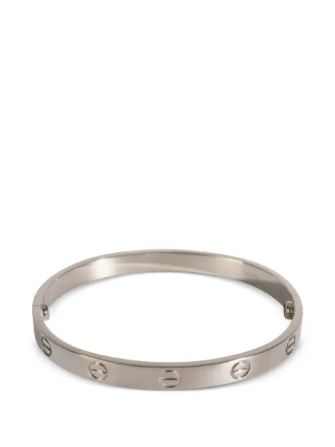 Cartier Love white gold bracelet