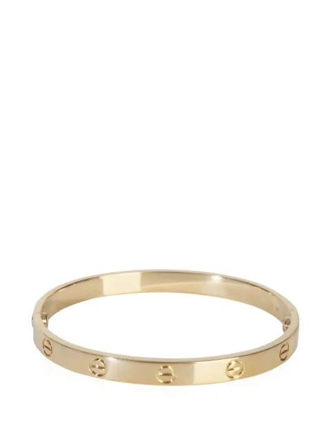 Cartier yellow gold love bracelet