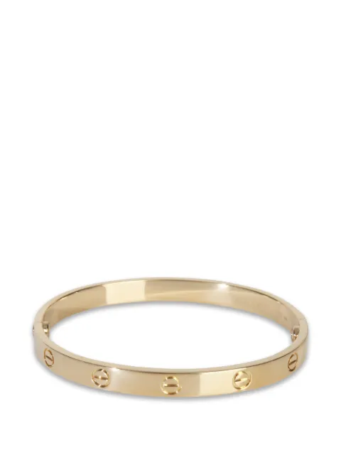 Cartier yellow gold love bracelet